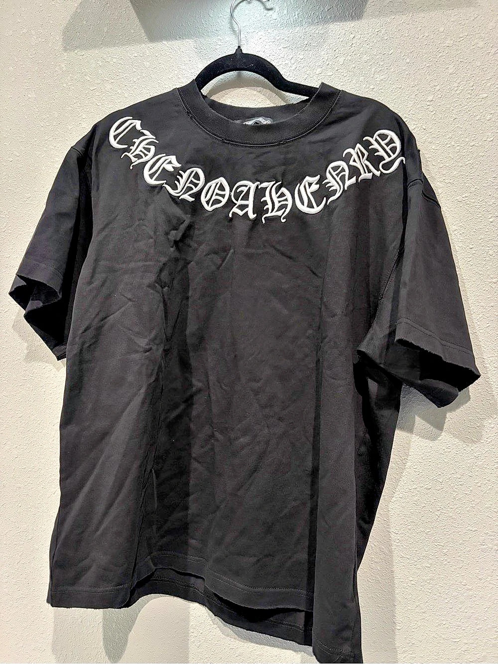 Chrome Hearts Neck Logo T-Shirt Black